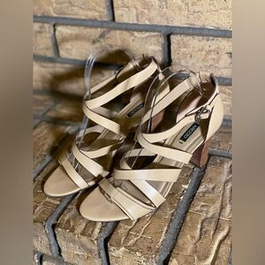 Arezzo strappy heel‎